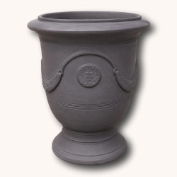 Pot d'Anduze artisanal Terre Noire – Élégance et tradition